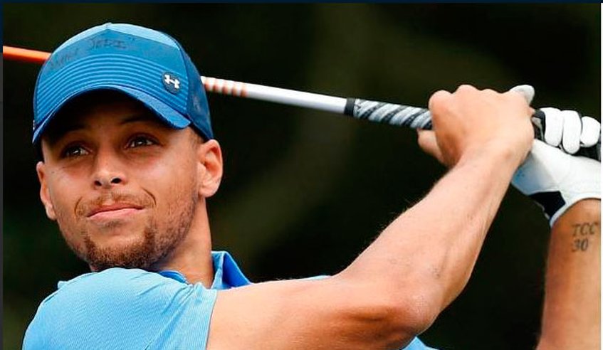 Stephen Curry debuta en torneo profesional de golf