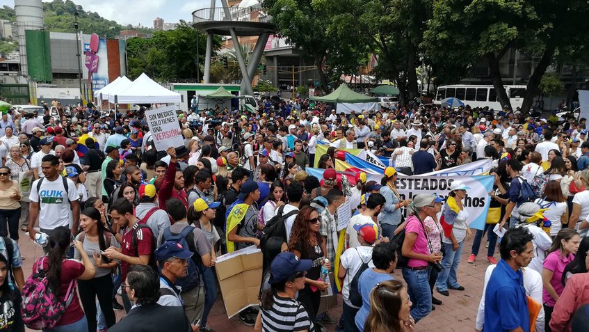 Movilización opositora iniciará este sábado desde dos puntos de Caracas