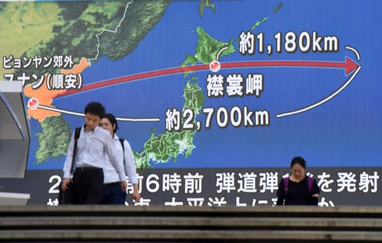 Millones de japoneses despiertan con alerta de que misil norcoreano volaba su territorio