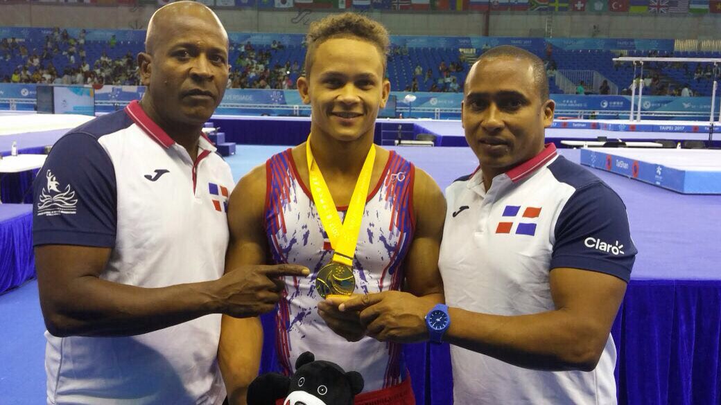 Dominicano Audrys Nin Reyes conquista oro en torneo de gimnasia