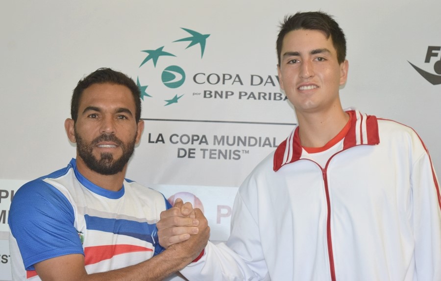 Víctor Estrella abrirá por RD en Copa Davis contra Perú