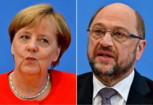 Alemania: duelo televisado, última oportunidad para el rival de Merkel