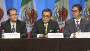 El secretario de Economía de México, Ildefonso Guajardo, dijo el lunes que la resolución de dos o tres temas clave van a definir si se logra un acuerdo en la renegociación del TLCAN, 