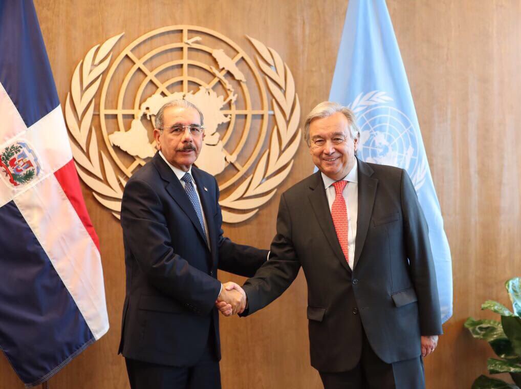 Presidente Medina se reúne con secretario general ONU y hablan de Venezuela