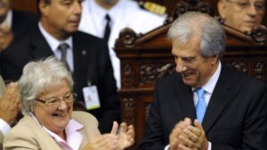 Esposa de José Mujica asume como vicepresidenta de Uruguay