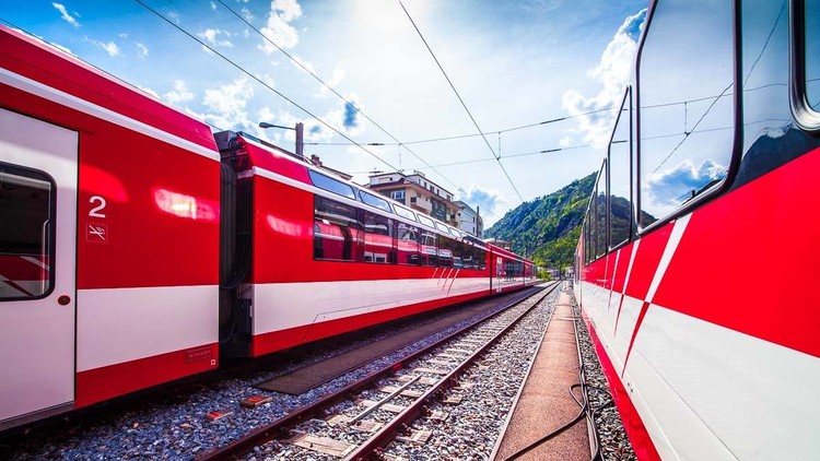 Dos trenes colisionan en Suiza y deja varios heridos