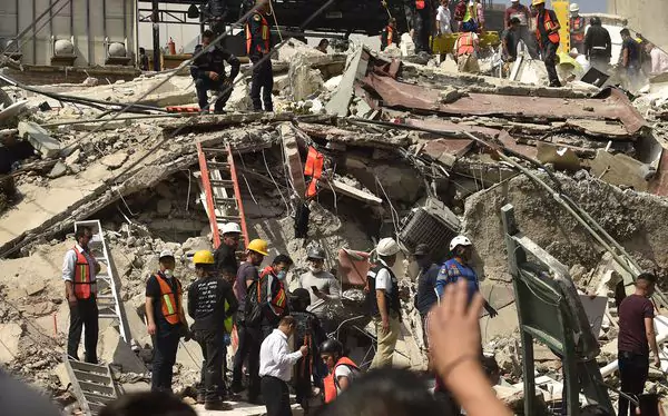 El Servicio Sismológico Nacional de México finalmente confirmó que se trató de un solo terremoto de 7.1 grados en la escala de Richter