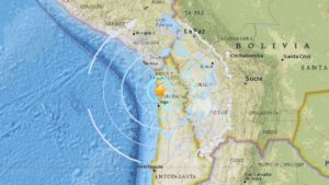 Chile volvió a sufrir un temblor este lunes. Un sismo de magnitud 5,7 sacudió la zona costera de Tarapacá, cuya capital es Iquique.