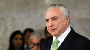 La Cámara de Diputados de Brasil comenzó a evaluar este martes la denuncia contra el presidente Michel Temer por supuestamente liderar una organización criminal para expoliar al Estado