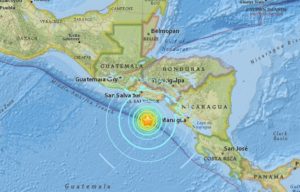 Se registra un sismo de 5,1 en El Salvador