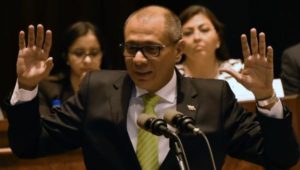  El juez Miguel Jurado Fabara dictó prisión preventiva contra el vicepresidente de Ecuador Jorge Glas por presunta asociación con el caso Odebrecht