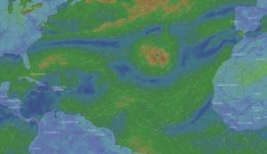 La tormenta tropical Ofelia elevó este martes su estatus a huracán de categoría 1, convirtiéndose así en el décimo fenómeno de este tipoque se produce durante esta temporada en el océano Atlántico