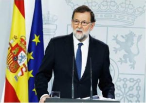 Gobierno español disuelve el parlamento de Cataluña 