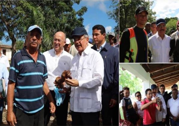 Presidente Medina se compromete con rescate Parque Histórico La Isabela de Puerto Plata