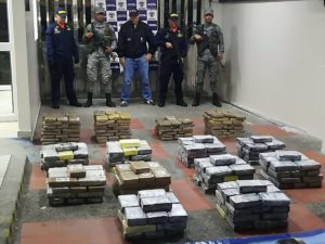 Armada de Colombia decomisa cargamento de drogas que sería enviado a RD