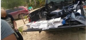 DNCD decomisa 17 paquetes de drogas en Samaná 
