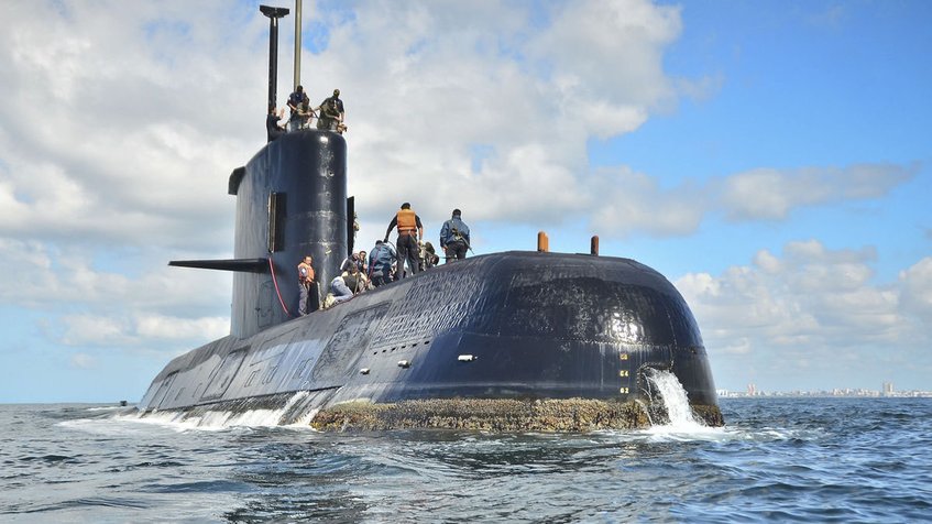 Argentina consigue dos objetos en el Atlántico y descartan que sean el submarino extraviado