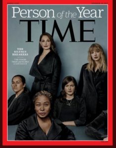 La revista Time nombra 'persona del año' al movimiento #MeToo
