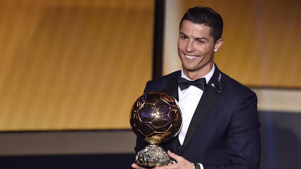 Cristiano Ronaldo se alza con el Balón de Oro 2017