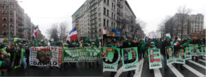 NUEVA YORK._ La Marcha Verde en NY pidió un fiscal independiente para investigar a los corruptos. (Fotos Miguel Cruz Tejada).