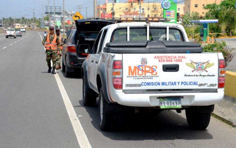 MOPC refuerza patrullas de carreteras en autovía del Este con motivo del Día de la Altagracia