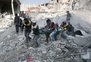 Al menos 24 muertos por bombardeos en Siria