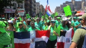 Siete partidos y movimientos con activismo en Nueva York, anunciaron anoche su participación masiva en la Marcha Verde que se celebrará este domingo