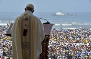 Papa Francisco termina su visita a Perú con una misa multitudinaria en Lima