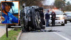 NUEVA YORK._ El conductor de un Camaro robado provocó un choque en cadena, muriendo cinco en una carretera de Long Island, ayer miércoles 14 de febrero de 2018. (Fotos fuente externa).