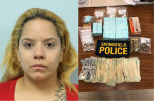 
NUEVA YORK._ Katherine Carmona Ortiz, acusada de dirigir una banda de tráfico de heroína y fentanilo en Massachusetts. (Fotos Policía de Springfield).
