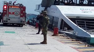 Al menos 18 heridos tras explosión de un ferry en playa de México