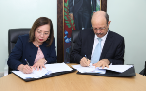 INABIE y el INCAP firman convenio de cooperación alimentaria