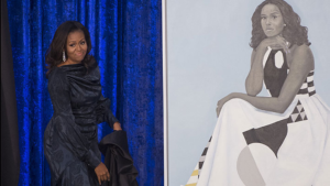 Retrato de Michelle Obama ocasiona opiniones divididas