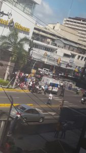 Reportan un herido por caída de letrero en avenida Tiradentes del DN