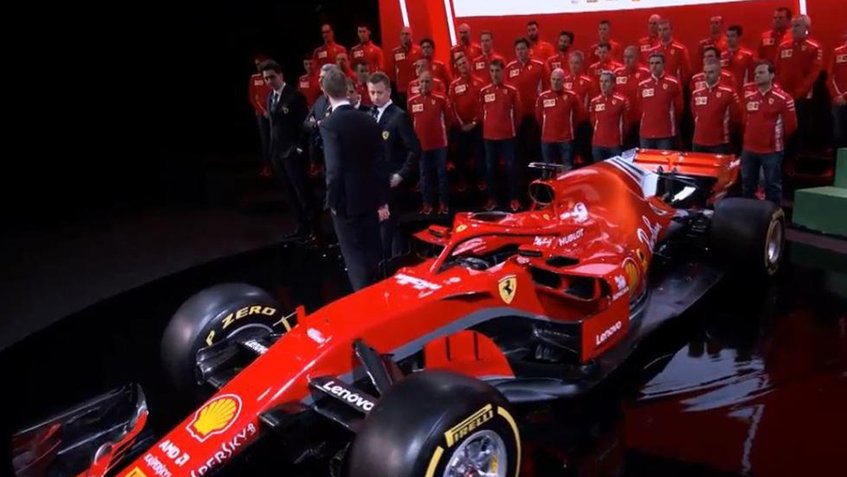 Formula 1: Ferrari presenta su monoplaza para temporada 2018