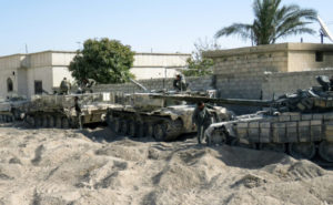 La coalición en Siria destruye tanque fabricado en Rusia