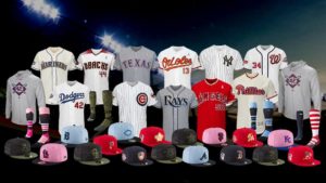 Grandes Ligas exhibe uniformes para eventos especiales de la temporada 2018