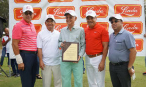 Quilvio Hernández y Rafael Adames campeones en torneo de golf Linda