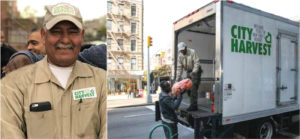 NUEVA YORK._ El chofer dominicano Teo Ramírez, sobresale en City Harvest, repartiendo comida a los más pobres de la ciudad. (Fotos fuente externa)