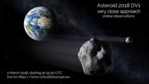 Un asteroide del tamaño de un autobús se acercará mañana a la Tierra