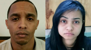 
NUEVA YORK._ La pareja de Melvin Alcántara Domínguez y Yasira Reyes Santana, arrestados por tráfico de heroína en Nueva Jersey. (Foto fuente externa)

