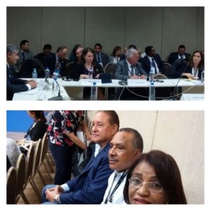 CAASD participa en reunión de ministros dentro de VIII Foro Mundial del Agua en Brasil