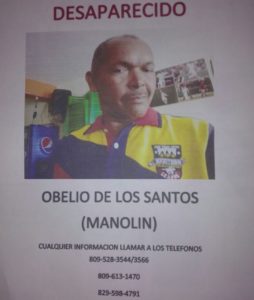 Buscan hombre desaparecido desde hace varios días en San Cristóbal