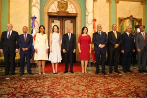 La reina Letizia de España visita  Palacio Nacional y almuerza con presidente Medina