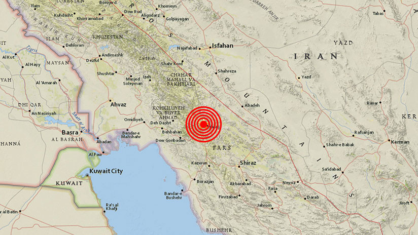 Al menos 76 heridos tras terremoto de magnitud 5,3 en Irán
