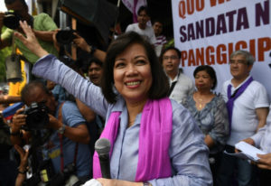 Corte Suprema Filipina destituye a su presidenta, María Lourdes Sereno