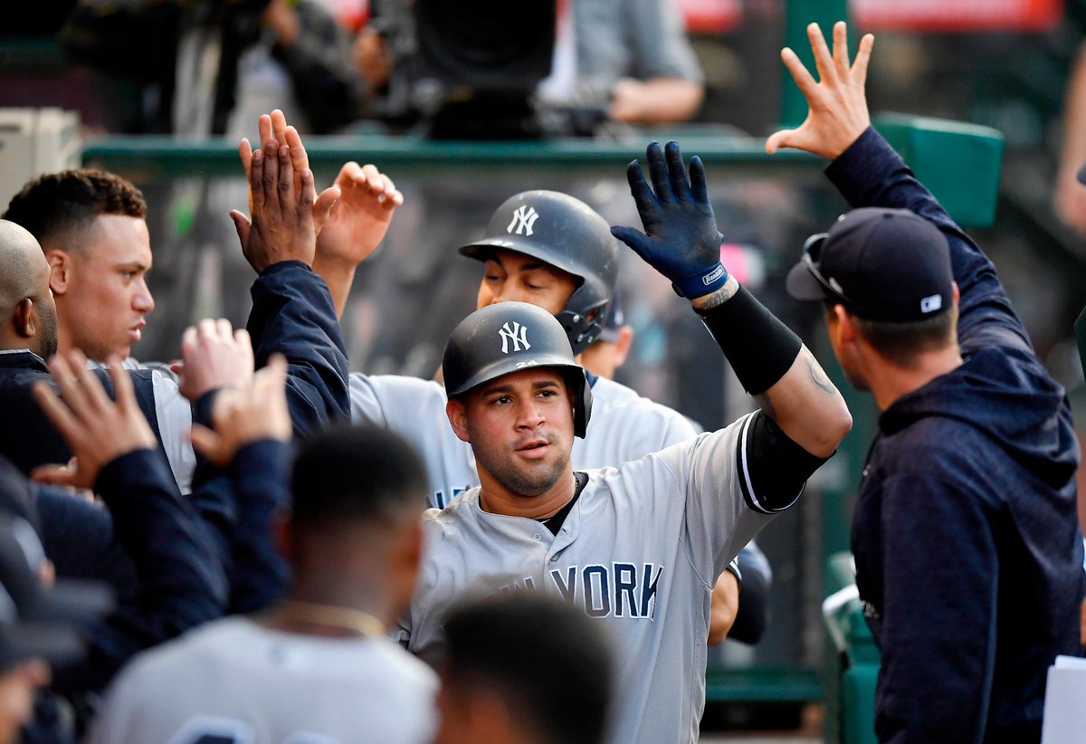Gary Sánchez protagoniza triunfo de Yankees sobre Astros