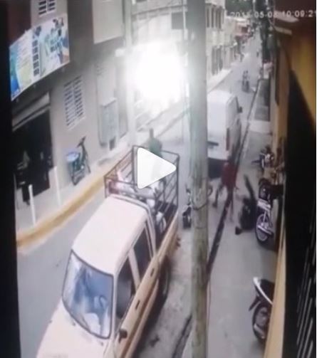 Video muestra momento en que cae abatido vigilante privado en El Seibo