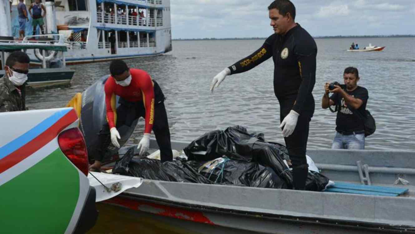 Al menos 39 personas mueren en dos naufragios en Brasil en menos de 24 horas
