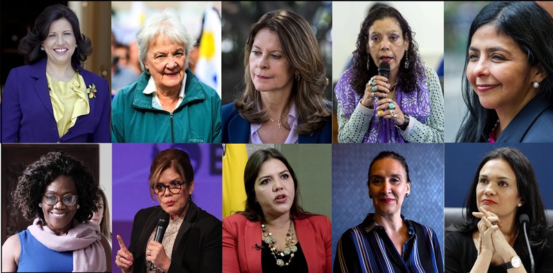 Las mujeres se reafirman como la "mano derecha" del poder en Latinoamérica
